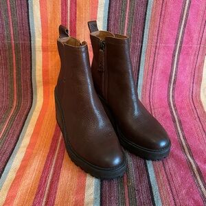 Zodiac Dark Brown Ankle Booties